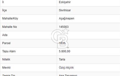 SİVRİHİSAR AŞAĞIKEPEN DE YOLA CEPHE SATILIK 2 BİTİŞİK PARSEL 