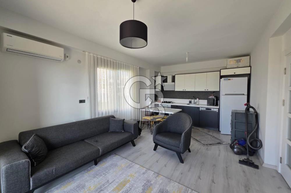 Ayvalık Altınova'da Deniz Manzaralı 1+1 Eşyalı Kiralık Daire