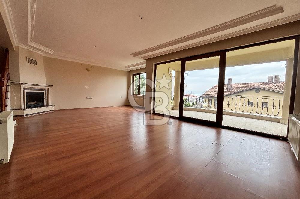 DEĞİRMENDERE TOPÇULAR'DA DENİZ MANZARALI SATILIK TRİPLEKS VİLLA