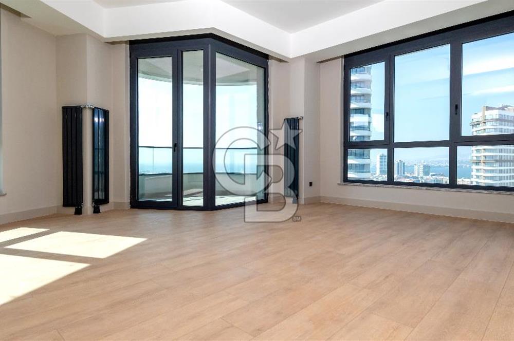 Evora İzmir Full Deniz Manzaralı 1+1 Kiralık Ofis/Daire