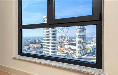 Evora İzmir Full Deniz Manzaralı 1+1 Kiralık Ofis/Daire