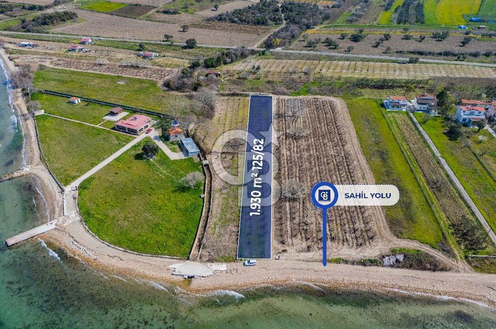 Lapseki Sulucada Denize Sıfır Köprü Manzaralı | 1.930 m² Tarla
