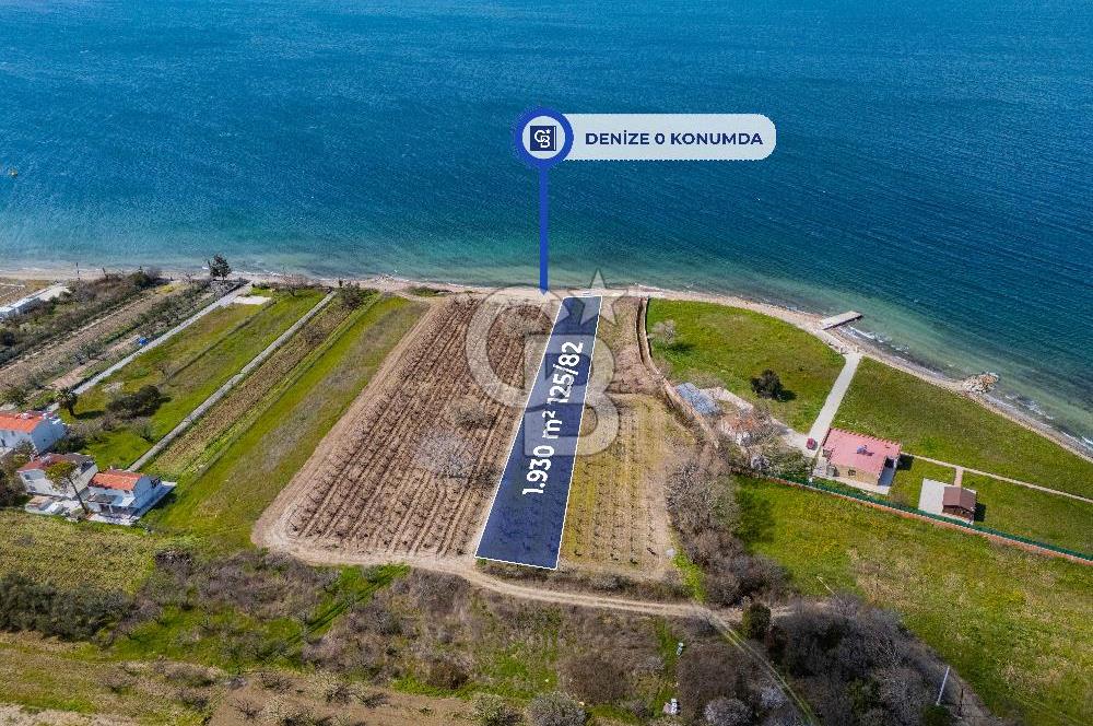 Lapseki Sulucada Denize Sıfır Köprü Manzaralı | 1.930 m² Tarla