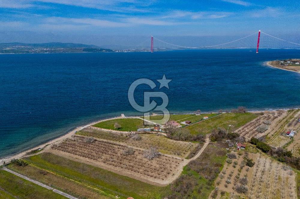 Lapseki Sulucada Denize Sıfır Köprü Manzaralı | 1.930 m² Tarla
