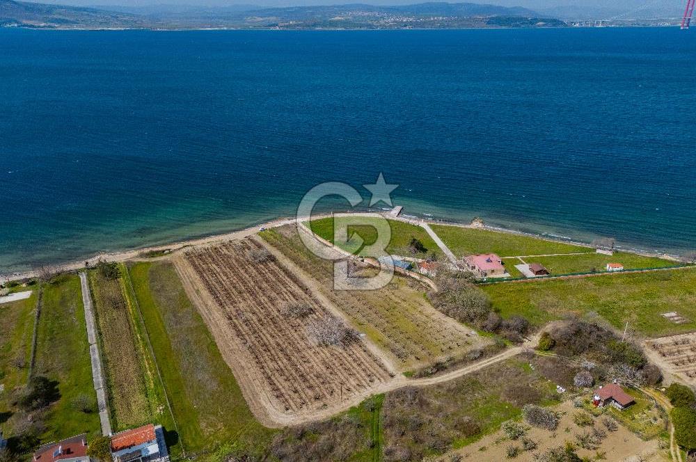 Lapseki Sulucada Denize Sıfır Köprü Manzaralı | 1.930 m² Tarla