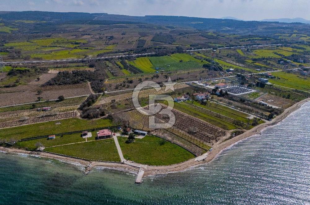 Lapseki Sulucada Denize Sıfır Köprü Manzaralı | 1.930 m² Tarla