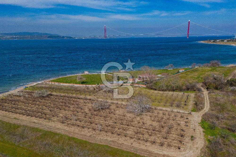 Lapseki Sulucada Denize Sıfır Köprü Manzaralı | 1.930 m² Tarla