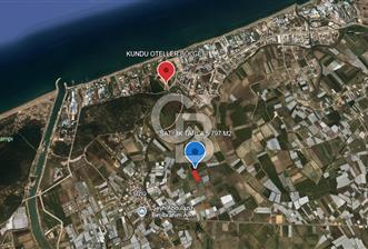 KUNDU OTELLER BÖLGESİ YAKINI 5.797 M2 TEK TAPU TARLA - 9 - 341125