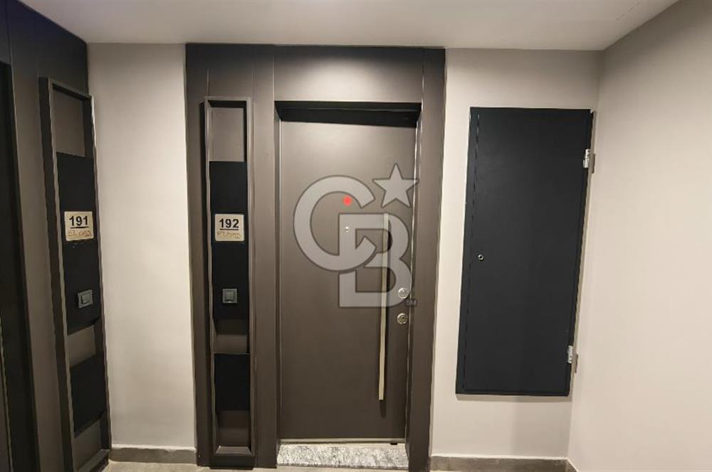 Evora İzmir Balkonlu Kısmi Deniz Manzaralı Kiralık 1+1 Daire