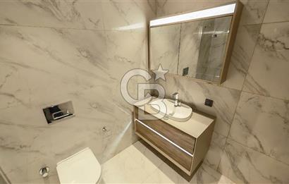 Evora İzmir Balkonlu Kısmi Deniz Manzaralı Kiralık 1+1 Daire