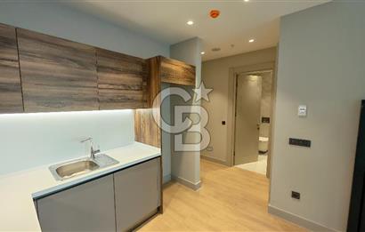 Evora İzmir Balkonlu Kısmi Deniz Manzaralı Kiralık 1+1 Daire