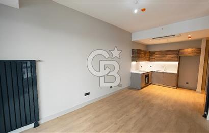 Evora İzmir Balkonlu Kısmi Deniz Manzaralı Kiralık 1+1 Daire