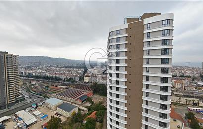 Evora İzmir Balkonlu Kısmi Deniz Manzaralı Kiralık 1+1 Daire