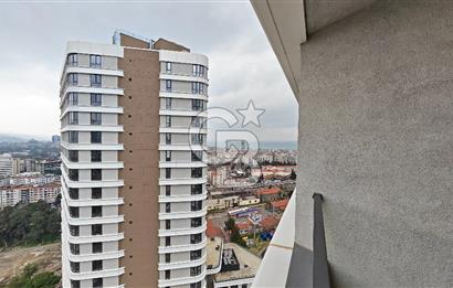 Evora İzmir Balkonlu Kısmi Deniz Manzaralı Kiralık 1+1 Daire