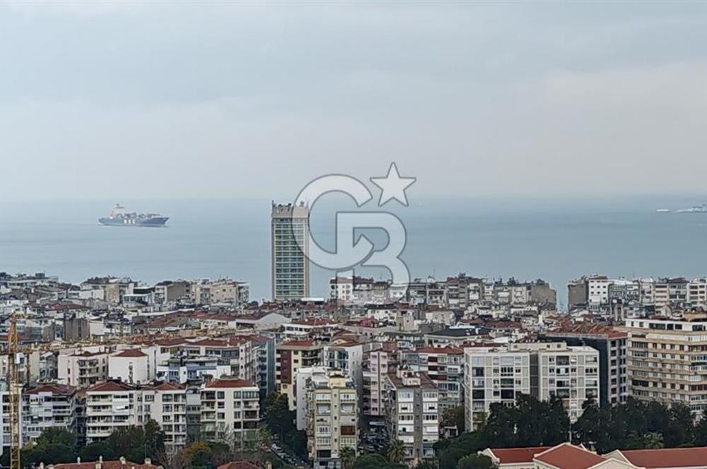 Evora İzmir Balkonlu Kısmi Deniz Manzaralı Kiralık 1+1 Daire