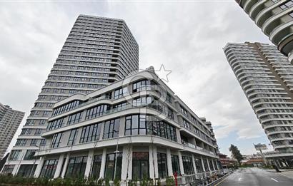 Evora İzmir Balkonlu Kısmi Deniz Manzaralı Kiralık 1+1 Daire