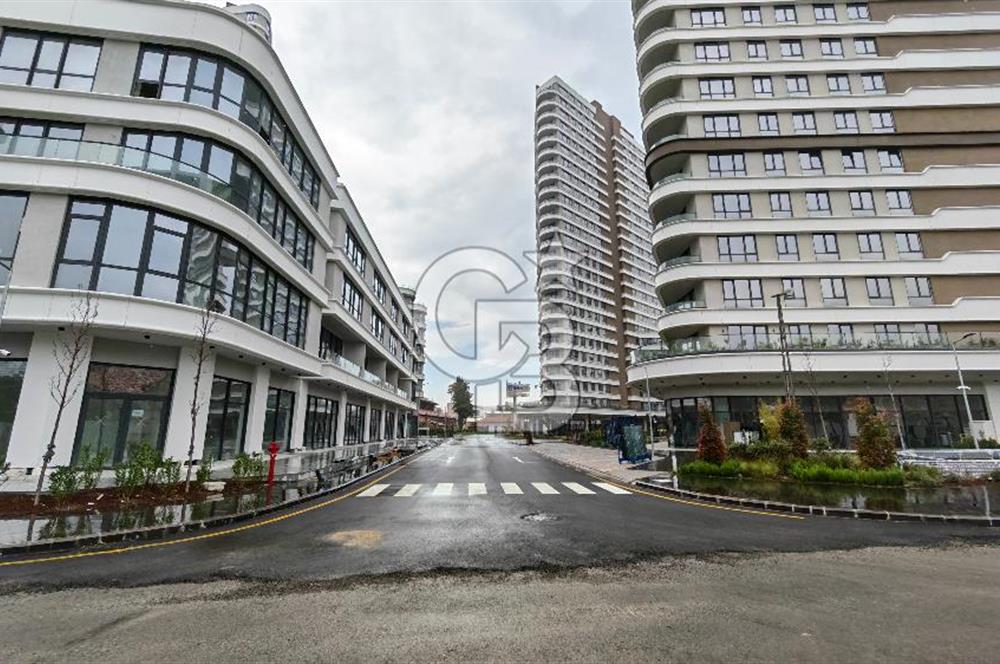 Evora İzmir Balkonlu Kısmi Deniz Manzaralı Kiralık 1+1 Daire