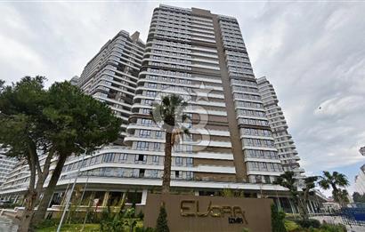 Evora İzmir Balkonlu Kısmi Deniz Manzaralı Kiralık 1+1 Daire