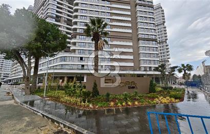 Evora İzmir Balkonlu Kısmi Deniz Manzaralı Kiralık 1+1 Daire