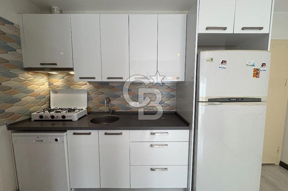 URLA MERKEZDE 1+1 EŞYALI BAHÇELİ KİRALIK DAİRE