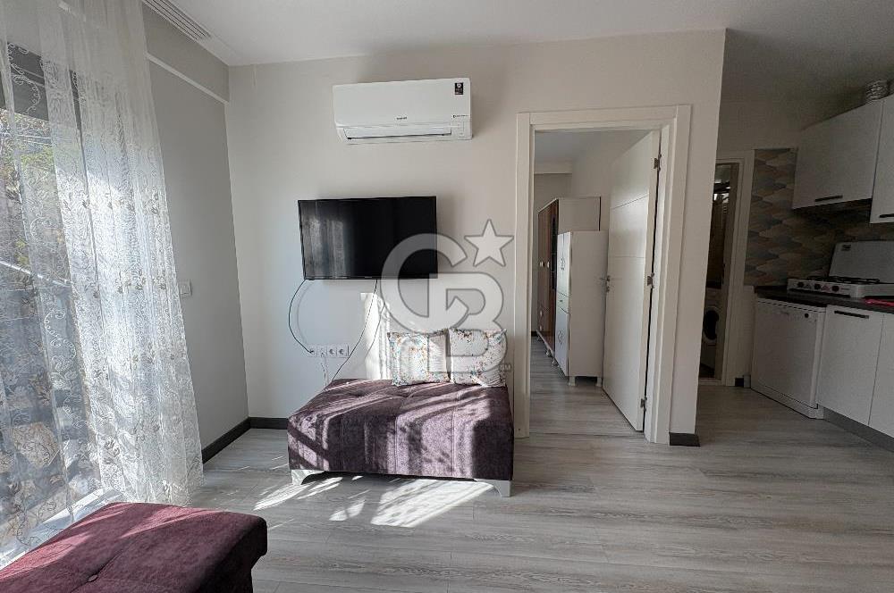URLA MERKEZDE 1+1 EŞYALI BAHÇELİ KİRALIK DAİRE
