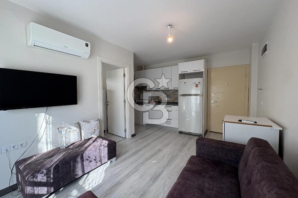 URLA MERKEZDE 1+1 EŞYALI BAHÇELİ KİRALIK DAİRE