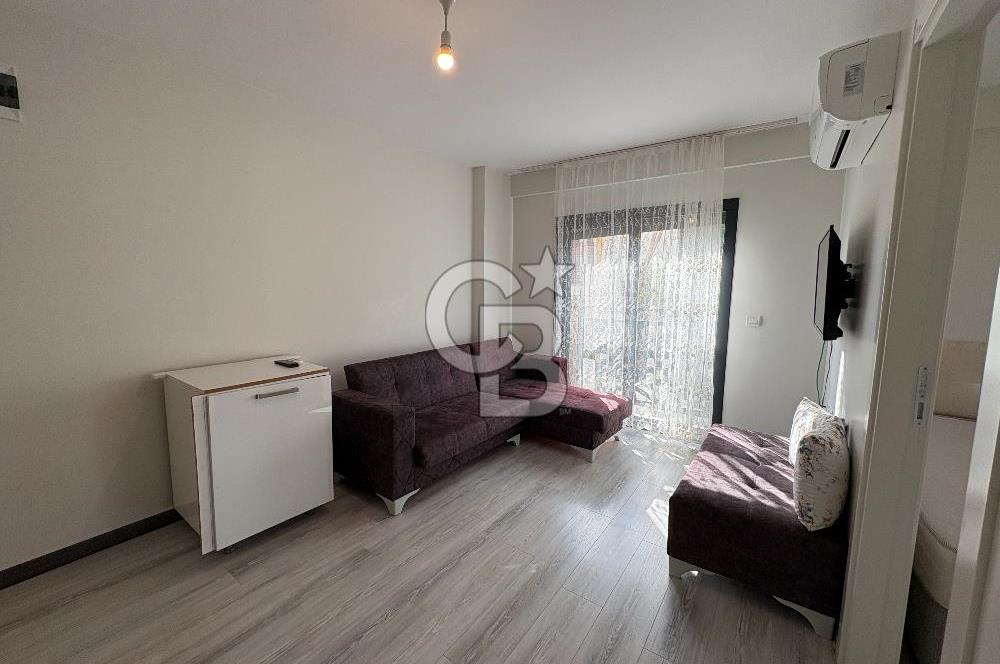 URLA MERKEZDE 1+1 EŞYALI BAHÇELİ KİRALIK DAİRE