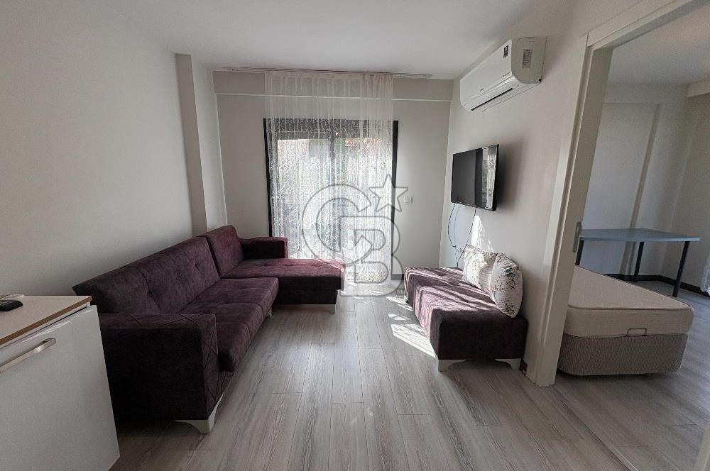 URLA MERKEZDE 1+1 EŞYALI BAHÇELİ KİRALIK DAİRE