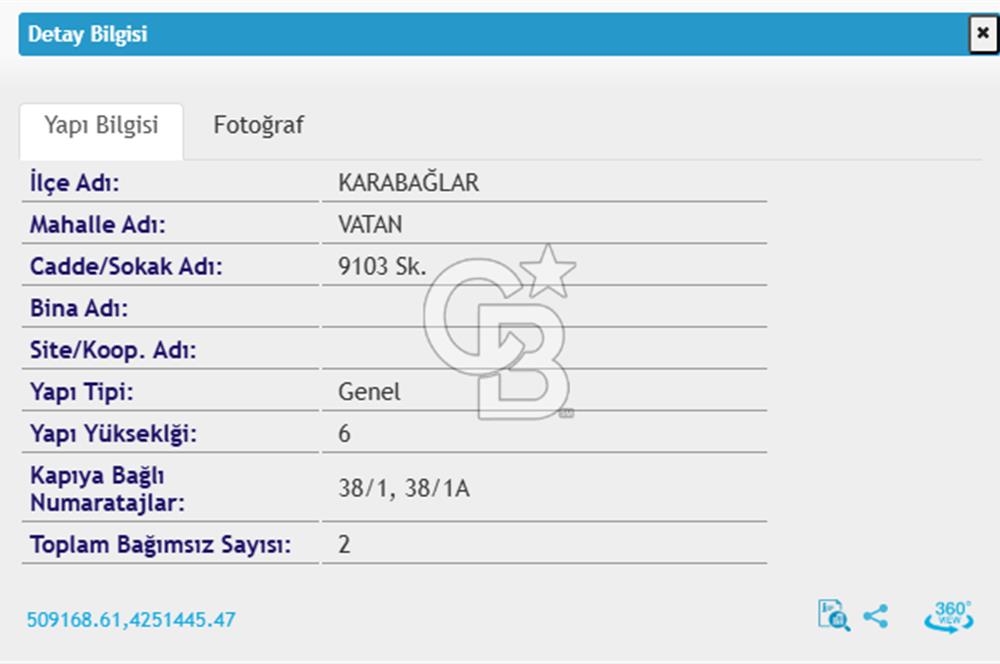 Karabağlar Yeşilyurt Devlet Hastanesi Yakını Kat Karşılığı Arsa
