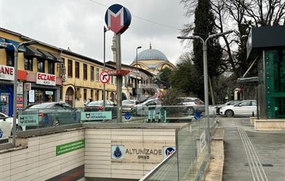 ALTUNİZADE' DE CADDE ÜZERİ, TABELA DEĞERİ YÜKSEK-DEVREN KİRALIK