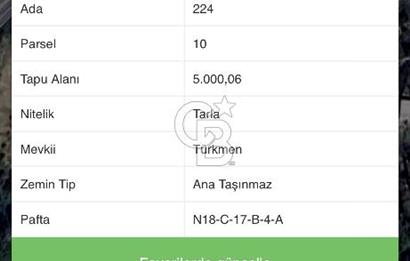 Bodrum Dağbelen'de Ana Yola Cepheli 5000m² Kiralık Arsa