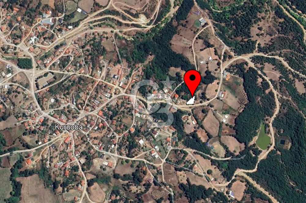 ÇANAKKALE BİGA KURUOBA KÖYÜNDE 342 m² SATILIK ARSA