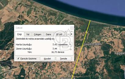 ÇANAKKALE BİGA KURUOBA KÖYÜNDE 342 m² SATILIK ARSA