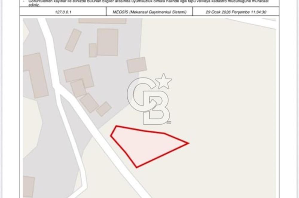 ÇANAKKALE BİGA KURUOBA KÖYÜNDE 342 m² SATILIK ARSA