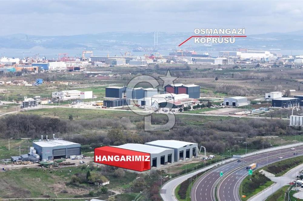 YALOVA ALTINOVA TERSANELER BÖLGESİNDE 800M2 KİRALIK DEPO HANGAR!