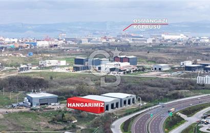 YALOVA ALTINOVA TERSANELER BÖLGESİNDE 800M2 KİRALIK DEPO HANGAR!
