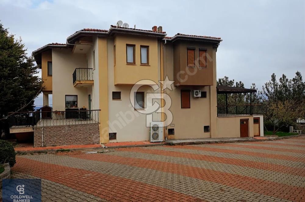 ÇANAKKALE'DE DOĞA İÇİNDE FULL BOĞAZ MANZARALI SATILIK 5+2 VİLLA
