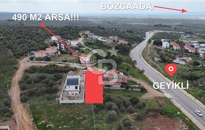 ÇANAKKALE GEYİKLİ'DE SATILIK ARSA!