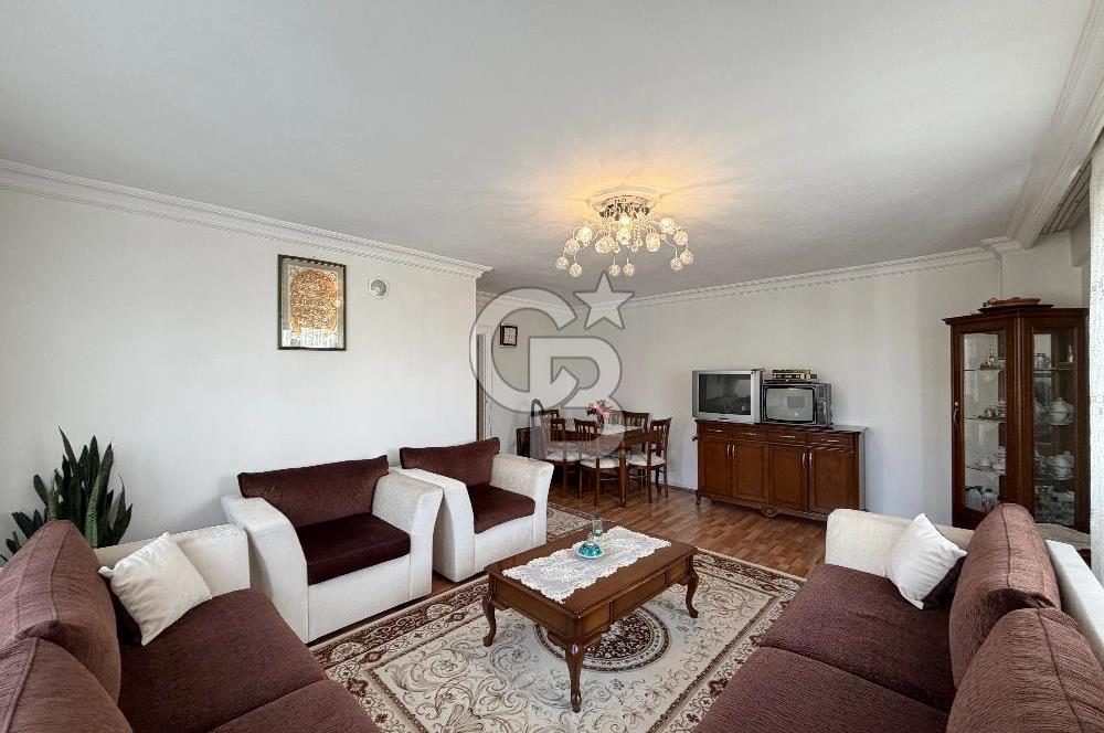 FIRSAT! MUTLU CD ÜZERİ GÜNEY CEPHE 140m2 MASRAFSIZ 3+1