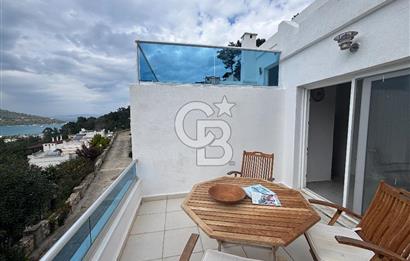 Bodrum Torba Satılık Deniz Manzaralı Kapalı Garaj Tripleks Villa 