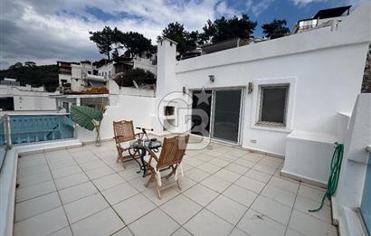 Bodrum Torba Satılık Deniz Manzaralı Kapalı Garaj Tripleks Villa 