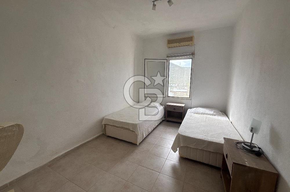 Bodrum Torba Satılık Deniz Manzaralı Kapalı Garaj Tripleks Villa 