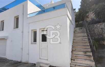 Bodrum Torba Satılık Deniz Manzaralı Kapalı Garaj Tripleks Villa 
