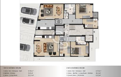 CB Fly'dan Çayırovada Fatih Cad. İki Alt Sokağı 2+0 Yüksek Giriş