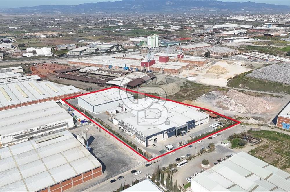 Turgutlu OSB de Satılık Fabrika 18.711 m² Arsa 9.850 m² Kapalı Alan
