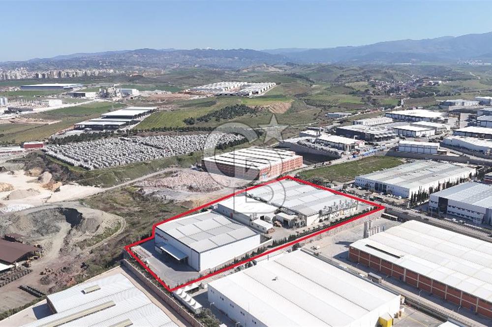 Turgutlu OSB de Satılık Fabrika 18.711 m² Arsa 9.850 m² Kapalı Alan