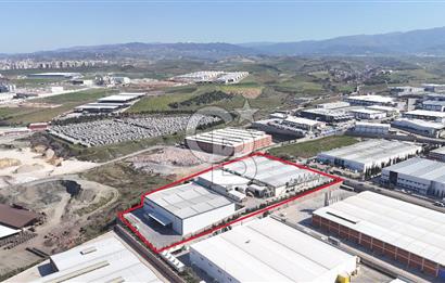 Turgutlu OSB de Satılık Fabrika 18.711 m² Arsa 9.850 m² Kapalı Alan