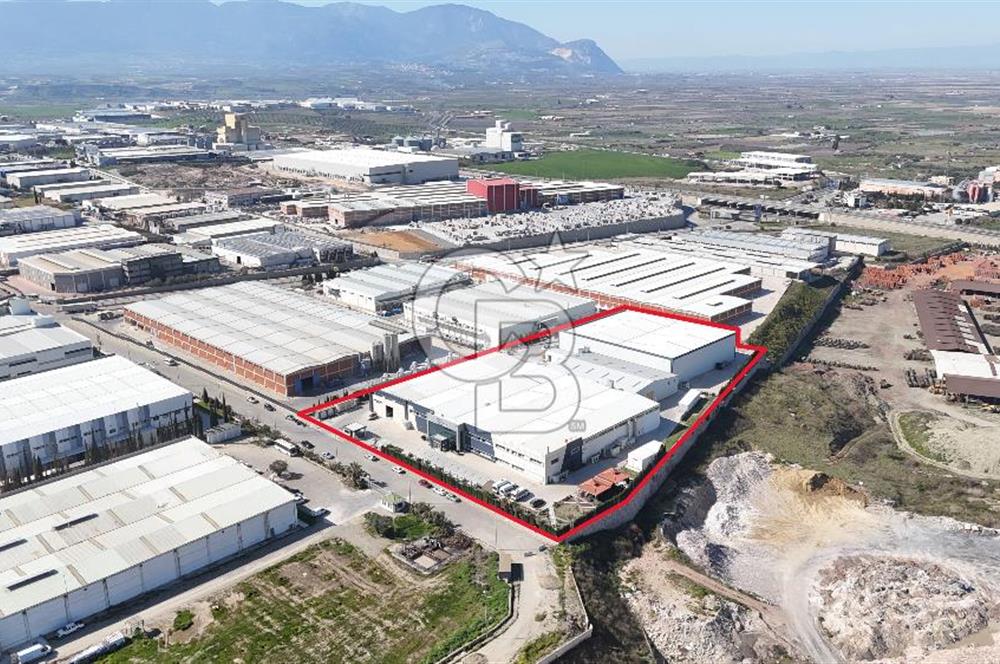 Turgutlu OSB de Satılık Fabrika 18.711 m² Arsa 9.850 m² Kapalı Alan