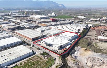 Turgutlu OSB de Satılık Fabrika 18.711 m² Arsa 9.850 m² Kapalı Alan