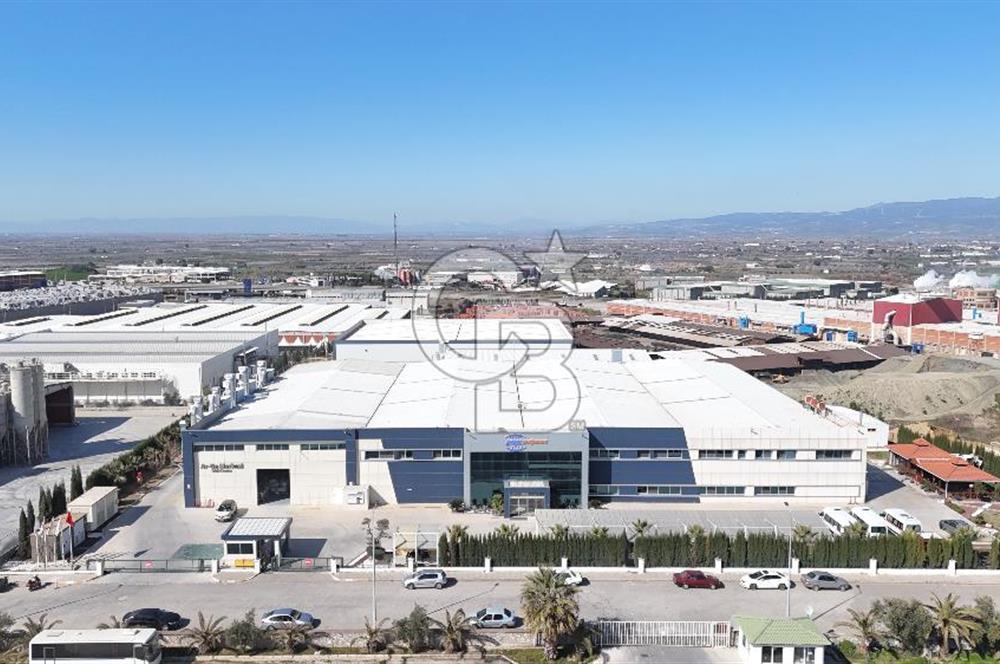 Turgutlu OSB de Satılık Fabrika 18.711 m² Arsa 9.850 m² Kapalı Alan